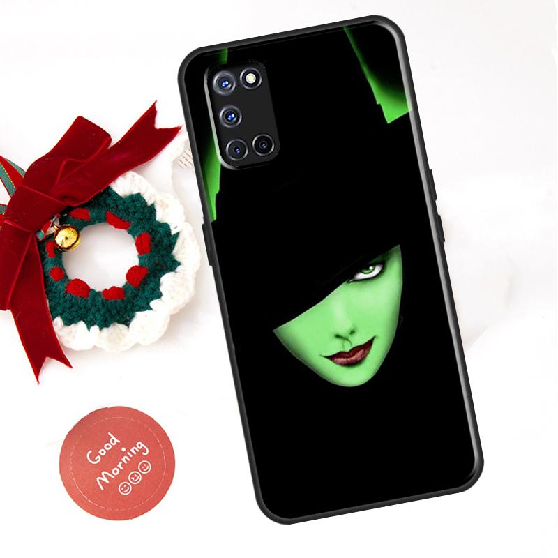 Halloween Moon Witch Horror Coque For OPPO A94 A74 A54 A5 A9 A31 A53 A53S A52 A72 A83 A91 A1K A15 A3S A5S Case Cover