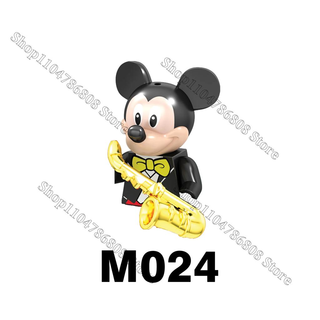 Disney building blocks Toy Zootopia Story Frozen Stitch Buzz Lightyear Kids MINI Brick set Doll toys collectible gift blocks