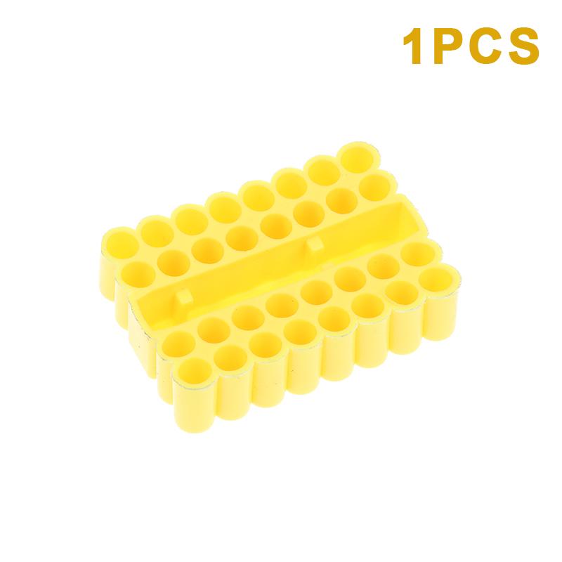 1/2/5Pcs Bit Holder 32 Holes Bit Hex Shank Organiser Screwdriver Bit Holder Drill For Storage For 6.35Mm Shank Storage Box