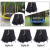 Trampoline Net Enclosure Protection for Outdoor Backyard Weather Resistant