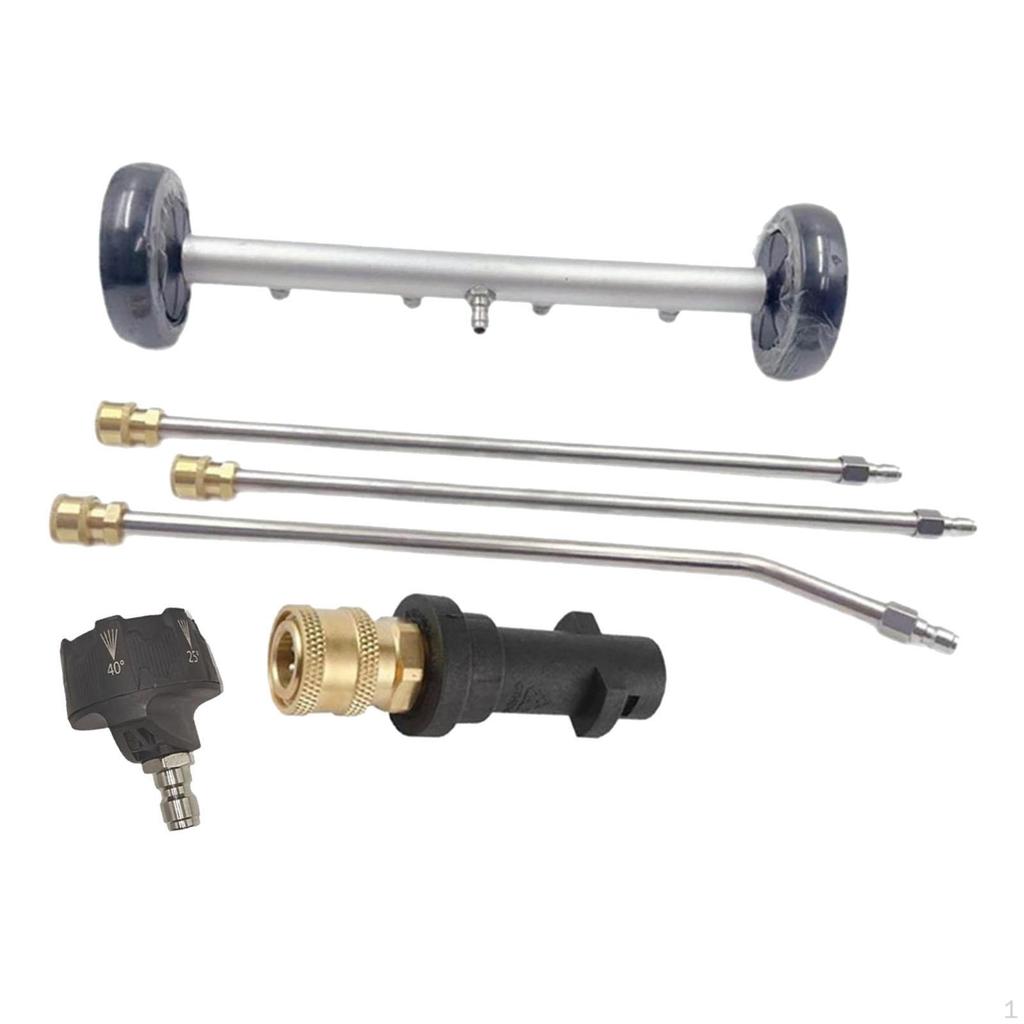 High-pressure Cleaner Underbody Cleaning Set, Surface Cleaner, 40 Cm Wash Nozzle, Water