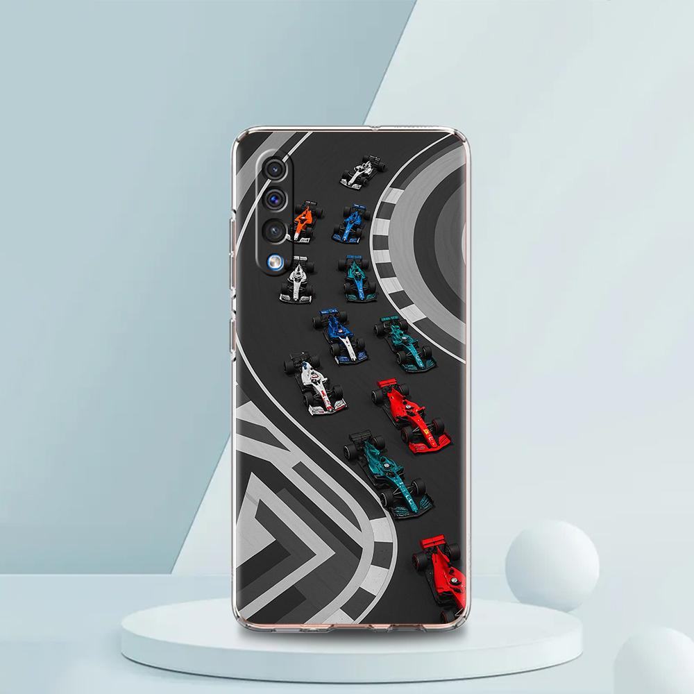 

Transparent Phone Case for Samsung Galaxy A16 A14 A12 A22 A24 A42 A06 A20 A30 A40 Soft TPU Cover Nurburgring F1 Circuit Pattern Samsung A70