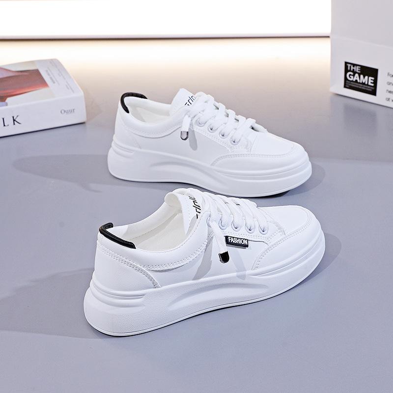 Board shoes women's shoes versatile casual shoes lightweight white shoes sports shoes 2025 spring new little white shoes women's D18