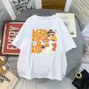 Material Retro Apricot Mushroom Cute T Shirts Oneck Casual 100 Cotton Plus Size Unisex Unisex Tshirts 2022 Streetwear Clothes