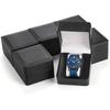 New PU Leather Single Watch Storage Box with Pillow Protective Wristwatch Display Case Shockproof Watch Gift Box for Men Gift
