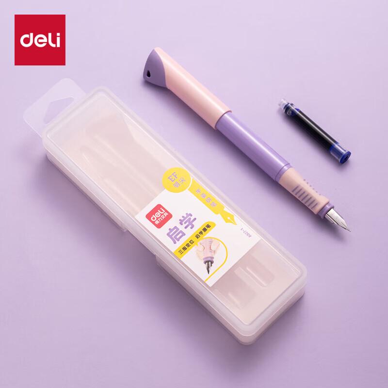 Deli A907-1 EF Posture Correcting Fountain Pen Set