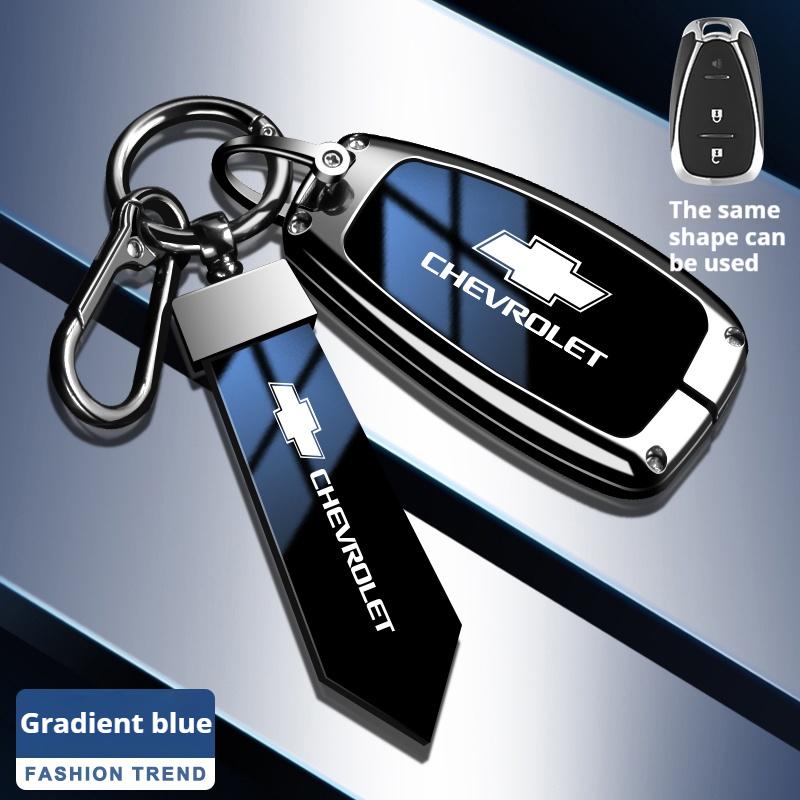 BODCA1 Zinc Alloy Car Key Case Cover Fit For Chevrolet Trailblazer Blazer Chevy Malibu Camaro Cruze Traverse Sonic Volt Car Accessories