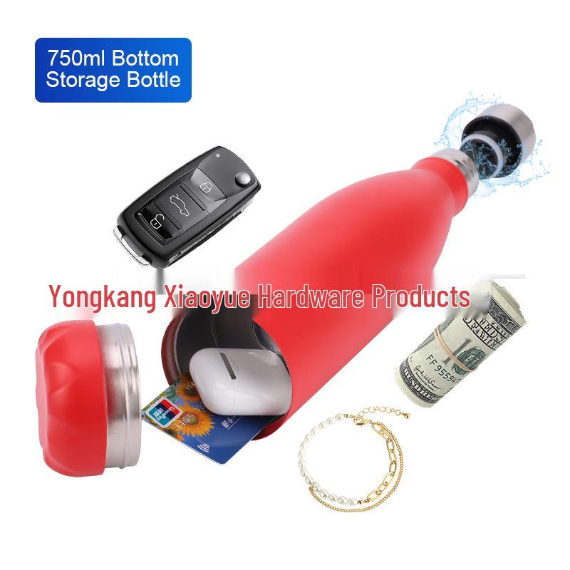 750ml Stainless Steel Insulated Cup with Removable Bottom for Outdoor Use - Cold Storage & Preservation