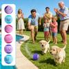 6 Stück Hundebälle, Interaktives Spielzeug für Hunde, Bissfeste Langlebige Gummi-Tennisbälle, Spielzeug für Welpen Indoor Outdoor
