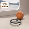 Foldable Floor-Standing Ball Storage Rack for Indoor Sports Equipment