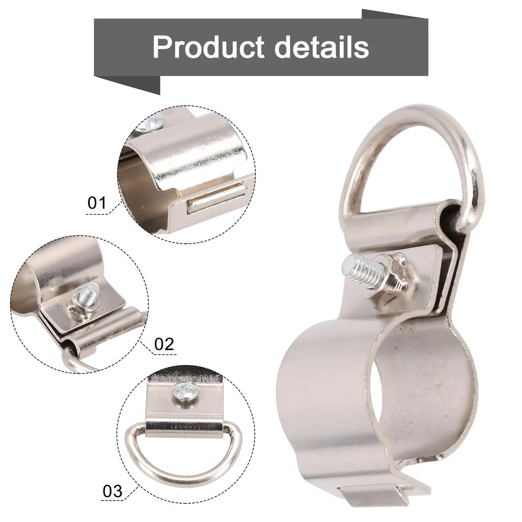 Svorka pro připevnění ramenního popruhu k hřídeli pro bezšňůrové vyžínače Ego 56V ST1500 ST1501 ST1501S ST1502 ST1502S LB5300 LB5302