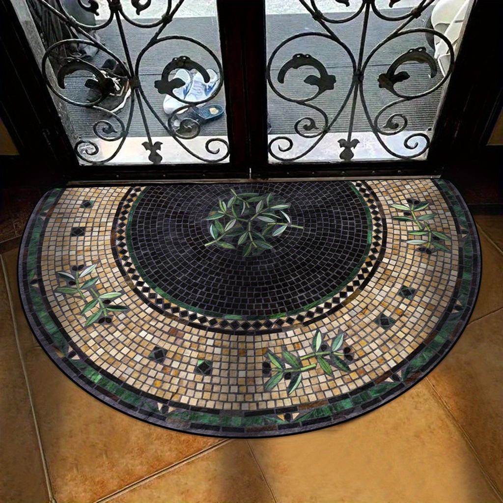American-Style Vintage Carpet Water-Absorbing And Anti-Slip Entrance Hall Floor Mat, Bathroom Door Mat, Home Decoration