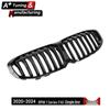 Gloss Black Single-Bar Kidney Grille for BMW 1 Series F40 (2020-2024)