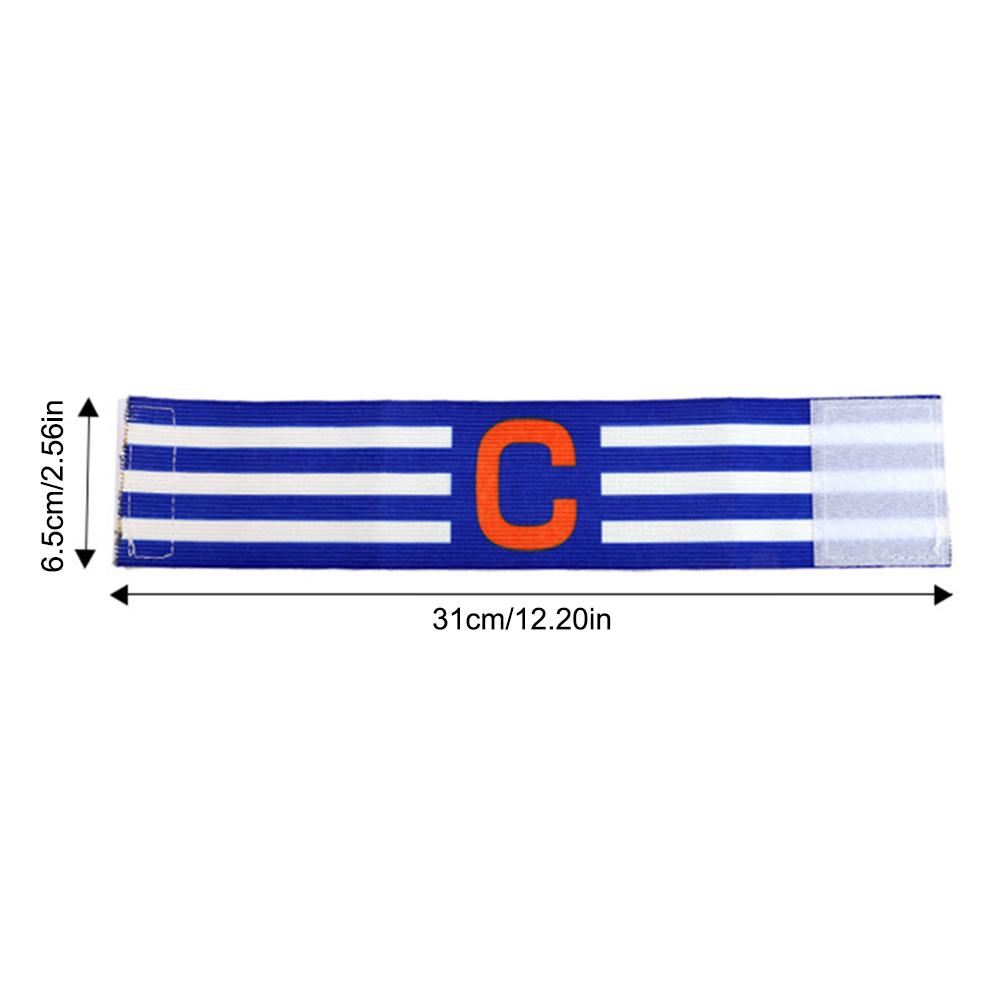 Leader Competition Armband Breathable Soccer Player Captain Group Armband Clear Icon Brazalete Capitan Band for Football Captain 6