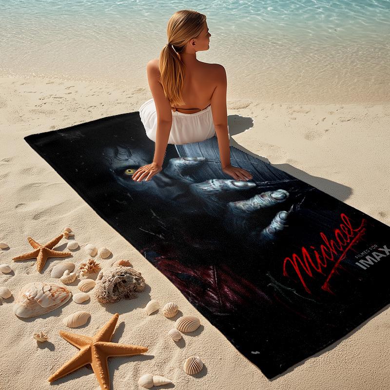 Pop Stylish Digital Printing Beach Towel Quickdrying Absorbent Blanket For Beach Pool Gym Travel