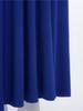 S-XXL Dámské liturgické lyrické taneční šaty Přední kamínky Dlouhý rukáv Kulatý výstřih Liniové maxi tuniky pro kostelní sbor, bohoslužby, modlitební akce