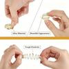 30 Pieces Unique Jewelry Pendant Hollow Ball Spring Pendant Jewelry Charm DIY Necklace Pendants for DIY Necklace Jewelry