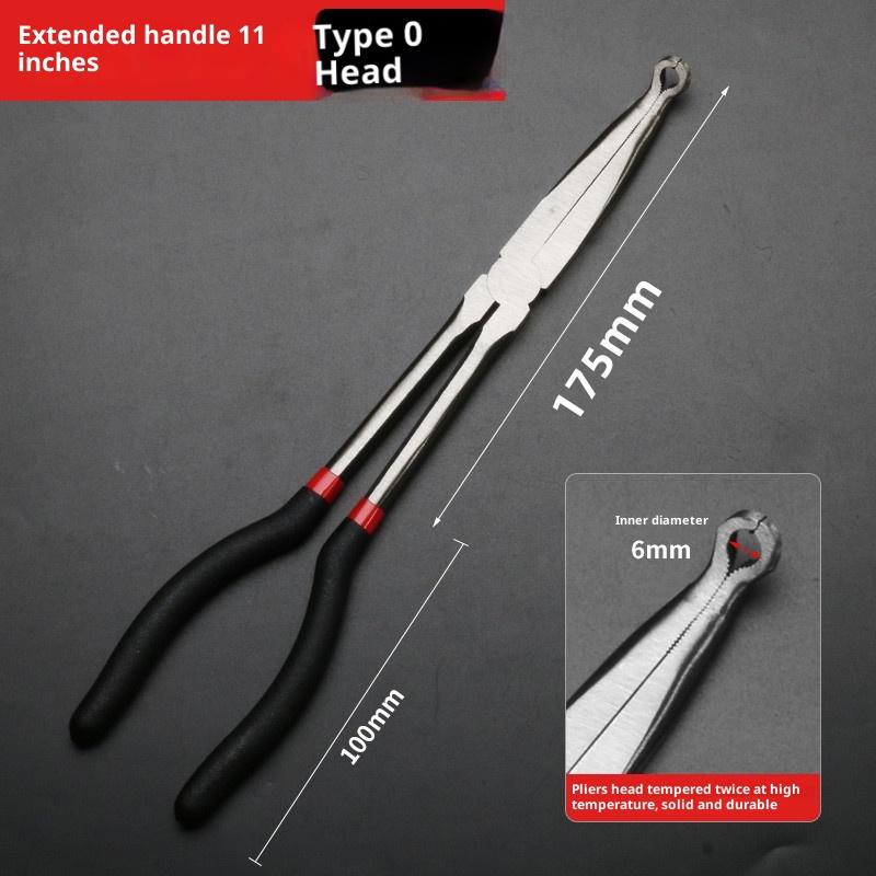High Quality Multifunctional 1Pc Fishing Pliers Curve Straight Long Handle Carbon Steel Gripper Diy Manual Tool