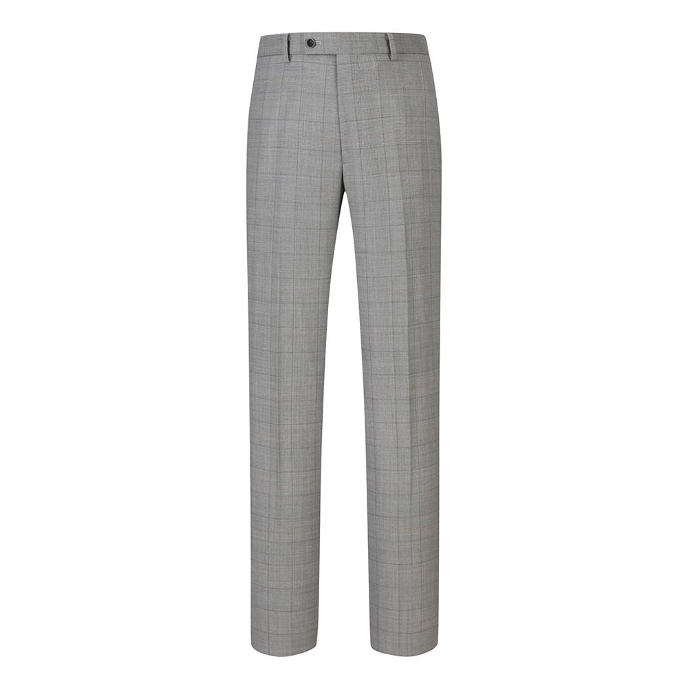 FAHRENHEIT Yellowfin Glen Check Double-Breasted Suit Pants (Fipad2272)