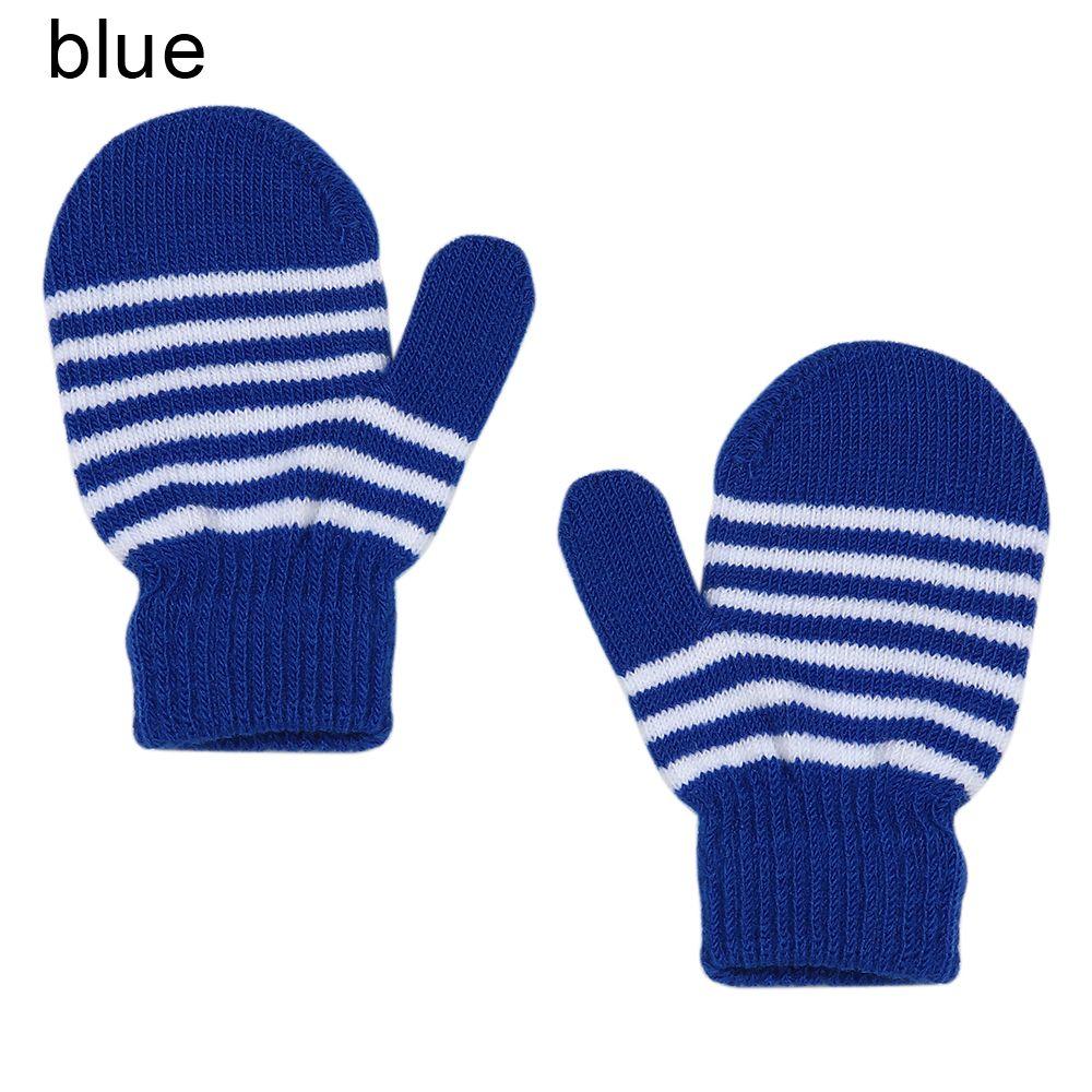 Children Soft Thicken Knitted Mittens Full Finger Gloves Children's Gloves Kids Gloves