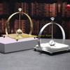 92MF Crystal Tissue Holder French Square Round Design Multipurpose Home Decors