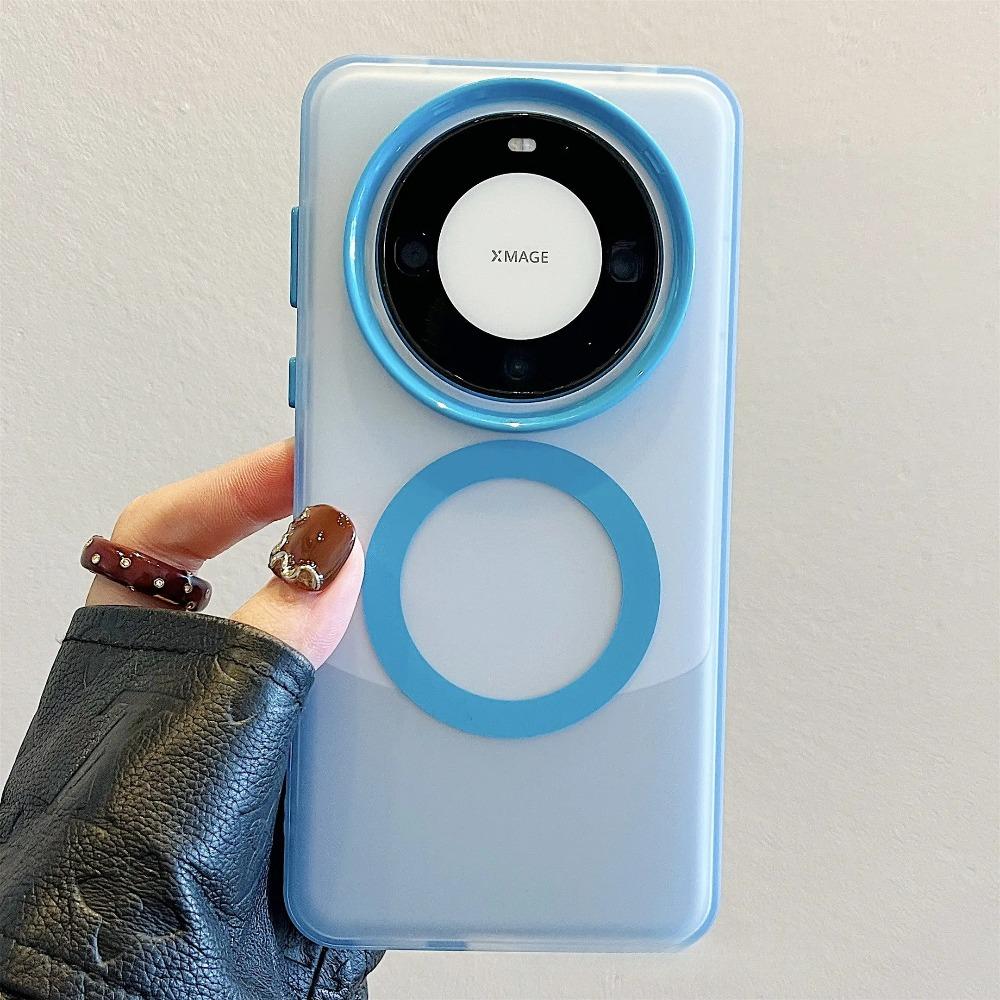 

Fashion Matte Magnetic Wireless Charging Phone Case For Honor X9d X70 Magic 8 Lite Shockproof Frosted Hard PC Protective Cover HONOR Magic8 Lite