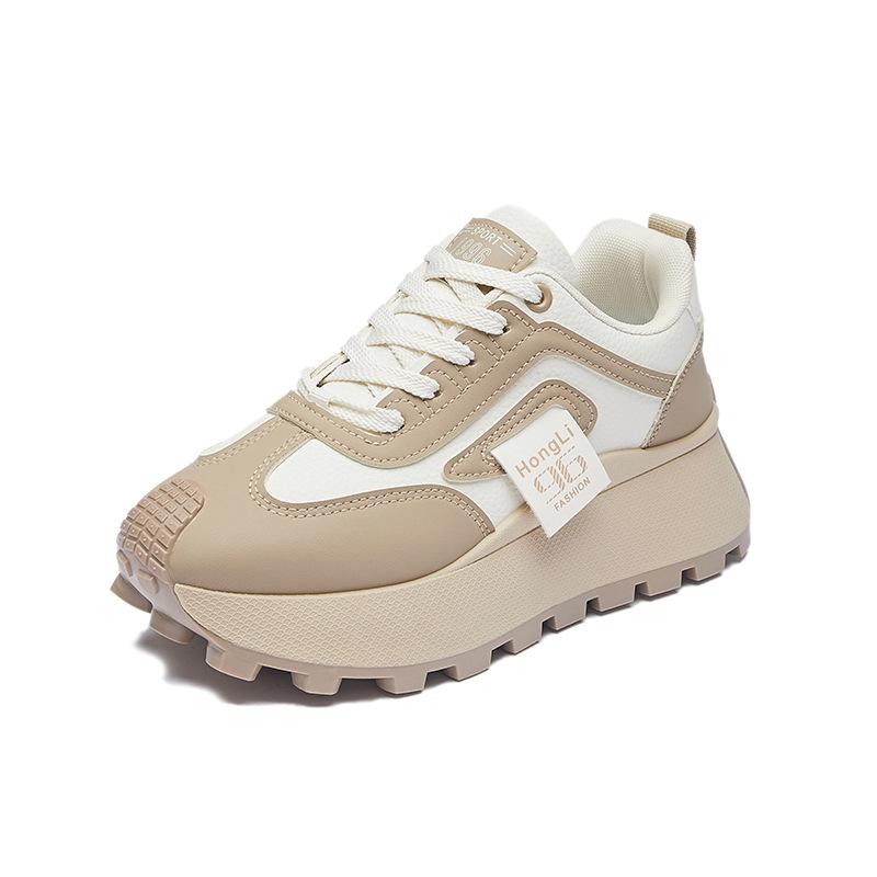 Ins neue Forrest Gump Schuhe Damen Frühling Studenten Laufen Sport Plateau Erhöhung Freizeit HL