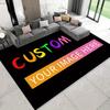 1pc Personalized Area Mat with Anti-Slip Silica Gel Bottom-Customized Mat Mat with Your Photo & Text - Soft, Durable, Washable -