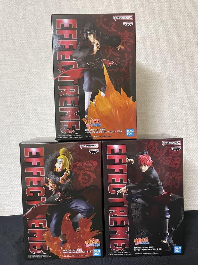 [USED] NARUTO Shippuden EFFECTREME Sasori Itachi Deidara