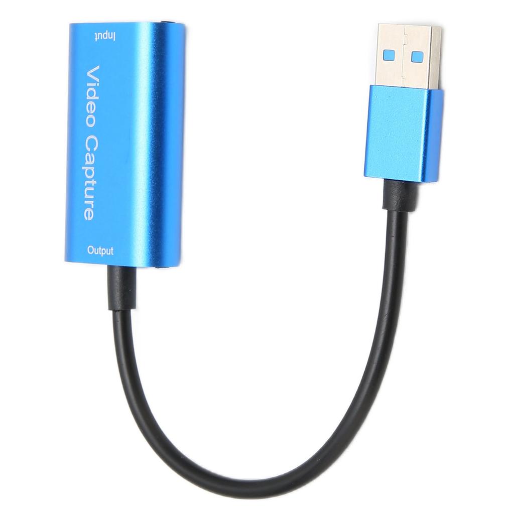 Video Capture Card USB3.0 4K HD Multimedia Interface Capturer To USB for Streaming Games Live Teaching Or Conference