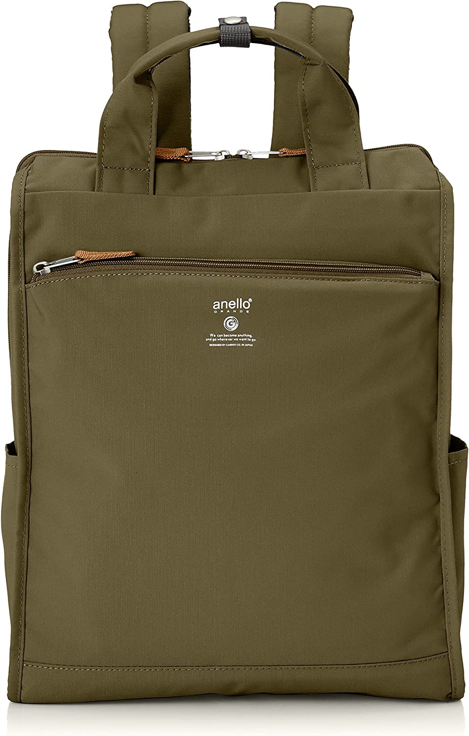 

Backpack A4 CABIN GTM0171Z Olive [Anello Grande] Lightweight/Water Repellent/Multi-storage