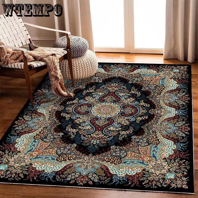 Tapis Persan Maison Vintage Bohème Tapis de Salon Tapis de Bureau