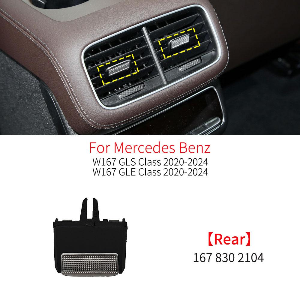 For Mercedes W167 Car Front Air Vent Grille Clip Trim Parts A/C Outlet Repair Kits For Benz GLE GLS Class GLE300 GLE320 GLS450