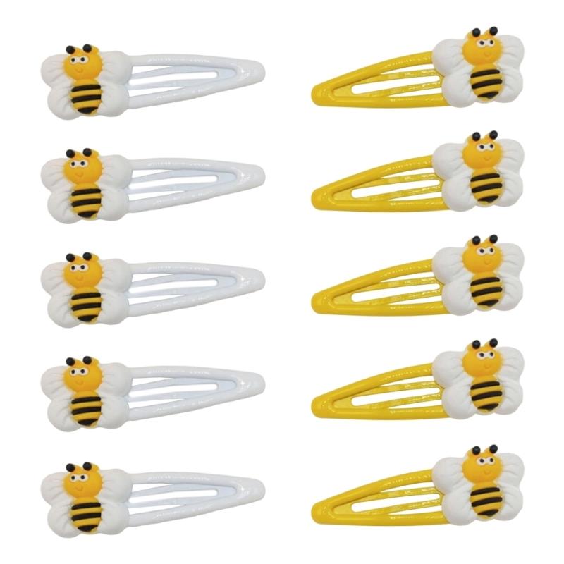 5pcs Soft Silicone Hairpins For Girls Slip Comfortable Party School