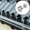 Strong Roof Gutter Leaf Catcher with Corrosion Resistant Designs Gutter Meshing Guard for Outdoor Drainage Facilities
