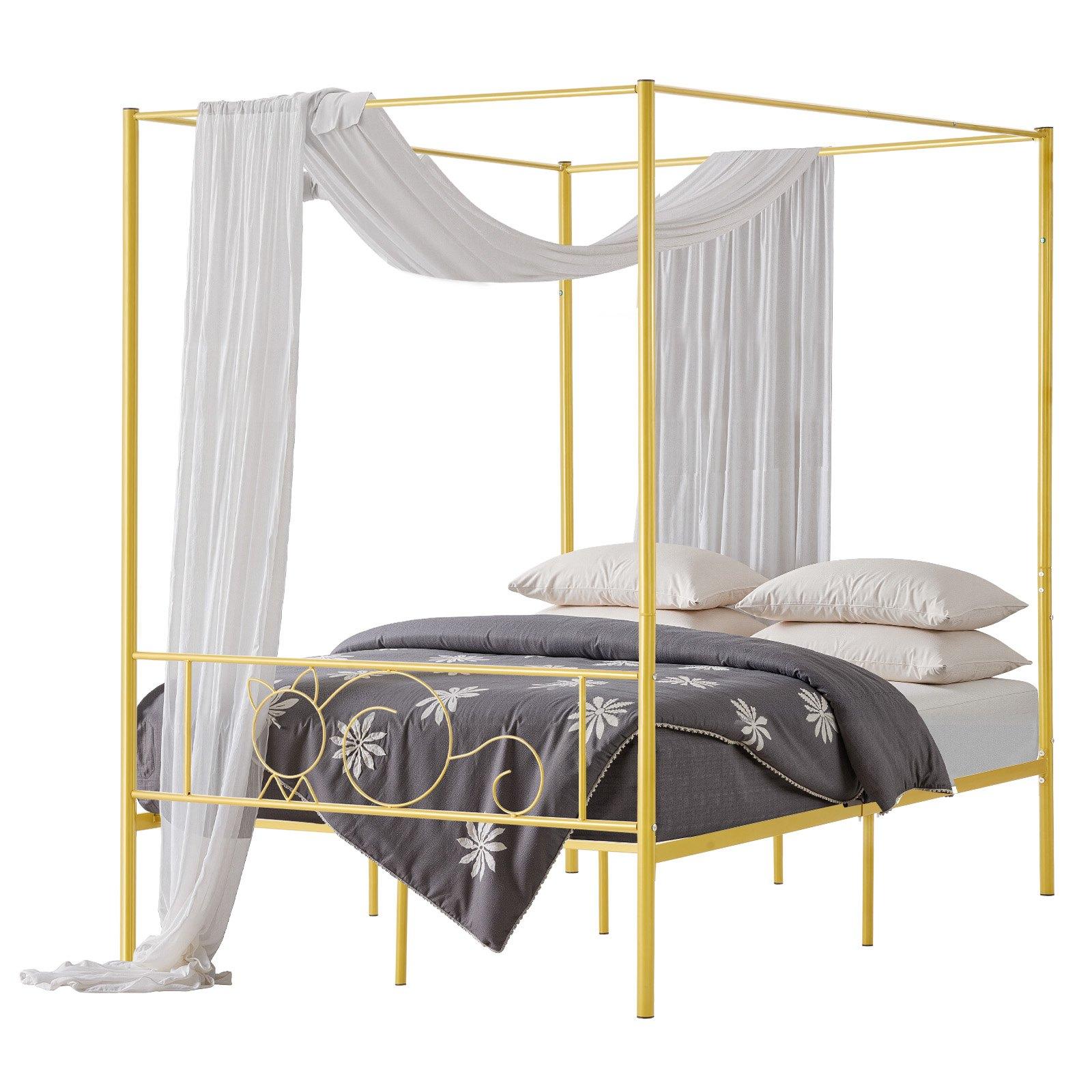 VEVOR Full Size Canopy Bed Frame