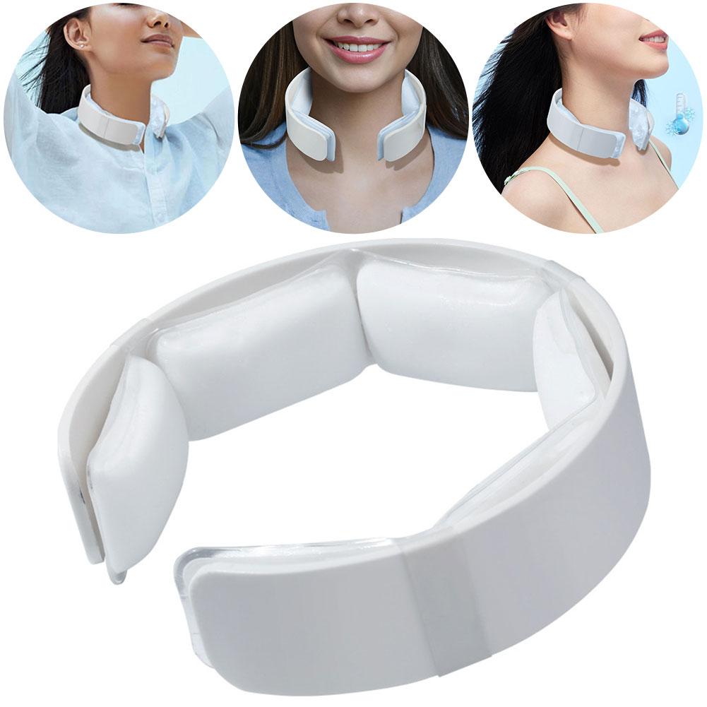 Neck Cooling Tube Ring Reusable Tube Neck Coolers Wearable Ice Ring Neck Cooler for Hot Summer China Mainland