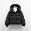 Pinghu Short Down Jacket Women's Winter New Regular Simple Hooded Small Warm Bread Jacket