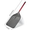 SHANGPEIXUAN 16/14/13/12 Zoll perforierte Pizzaschaufel rechteckige Pizzaschaufel Aluminium Hartbeschichtung Pizzaschaufel Paddel kurzes Werkzeug 1