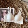 Japanese milk skin has no traces and is breathable. Small breasts gather underwear for women without steel ring soft support to prevent sagging