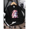 Kids Sweatshirt,Casual Sweatshirt Printed Round Neck Pullover,Featuring Adorable Animal Prints, Autumn and Winter,Comfortable Warm Fashion Printed Top