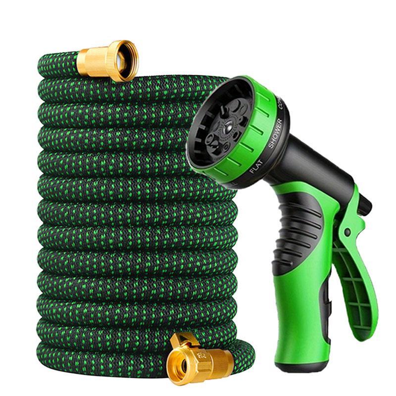 Multifunctional High-Pressure Garden & Car Wash Water Gun with Telescopic Soft Hose