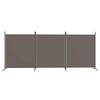 VidaXL Cloison de Séparation 3 Panneaux Séparateur de Pièce Pliable Diviseur Écran d'Intimité Paravent Décoration Salon 350280