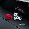 Healing Car Fragrance Diffuser Clip for Car Interior Air Vent, Cute Cat Car Aroma Diffuser Stone for Women