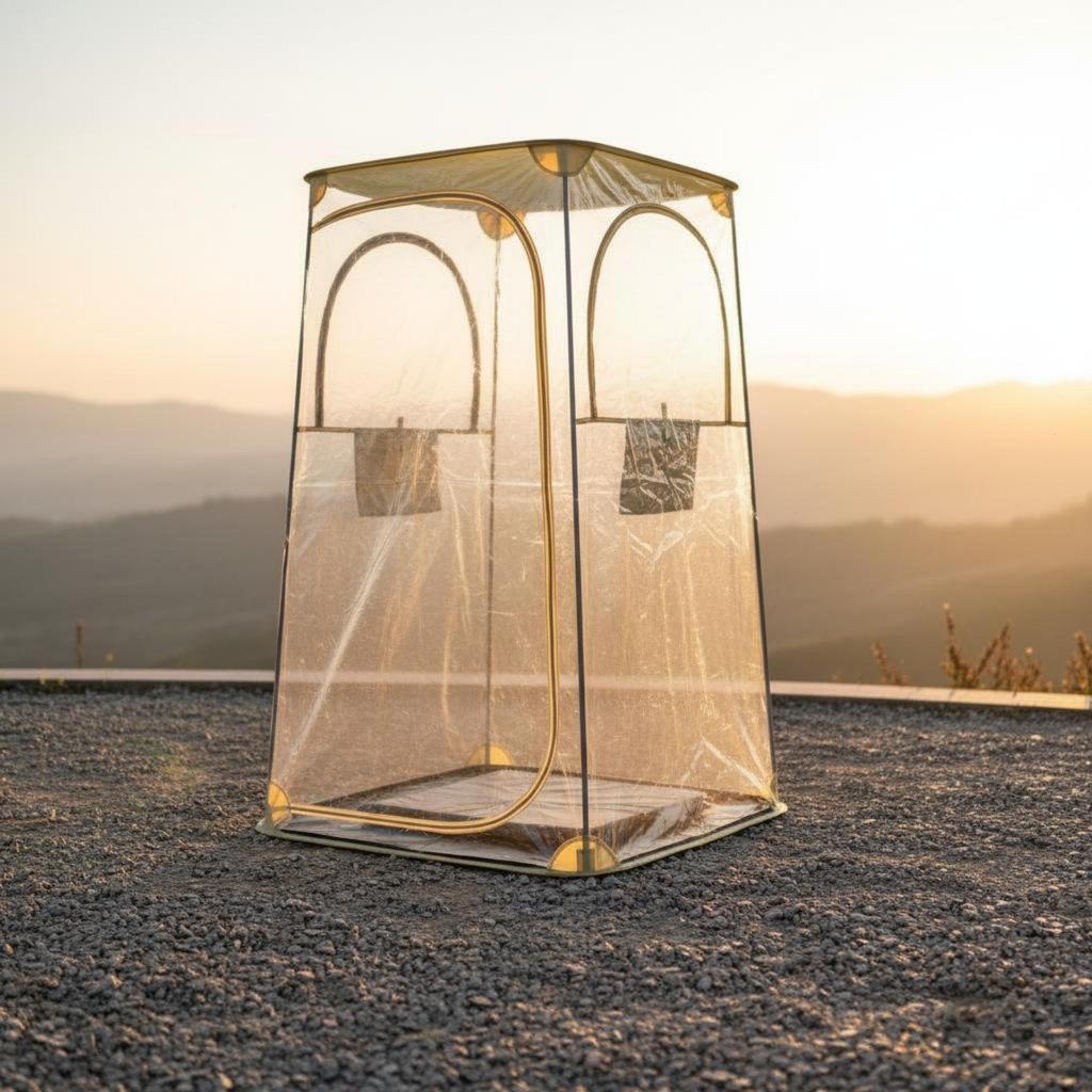 Clear PVC Viewing Shelter Waterproof View Dome Tent Windproof