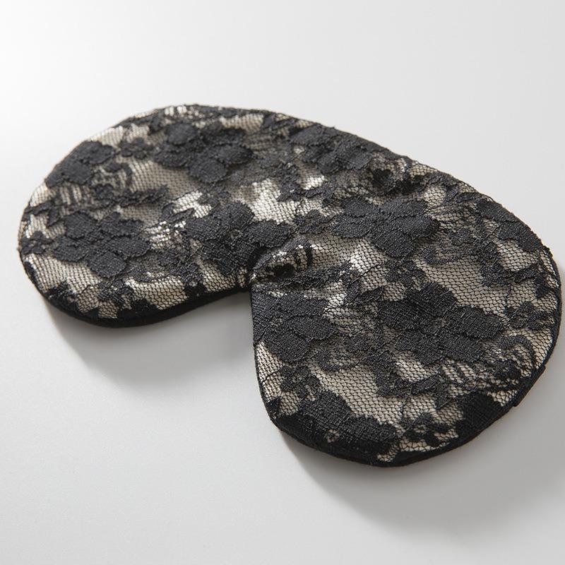 Lace Flower Eye Mask Ice Compress Hot Compress Elastic Adjustable Buckle Protective Blackout Sleeping Eye Mask