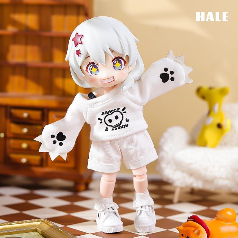 Roupas OB11 Roupas OB11 Animal top Manga longa tamanho grande Jaqueta Decoração de Roupas Molly, Corpo GSC, Roupas de Boneca BJD 1/12 Brinquedo Roupa