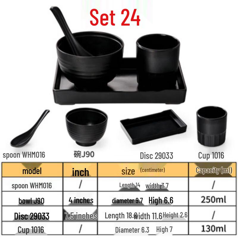 Chinese Melamine Dining Set