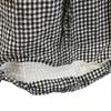 Lanvin Silk Check Pattern Tailored Jacket ST46-54 Black X White Men's Used