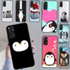 Penguin Case For Redmi Note 11 10 8 9 12 Pro Plus Note 12S 11S 10S 9S Cover For Redmi 12C 9C 10C 10A